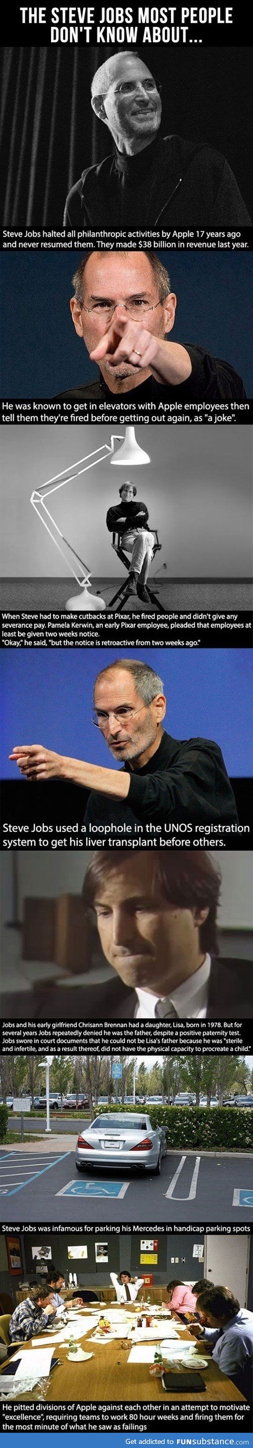 A different side of Steve Jobs