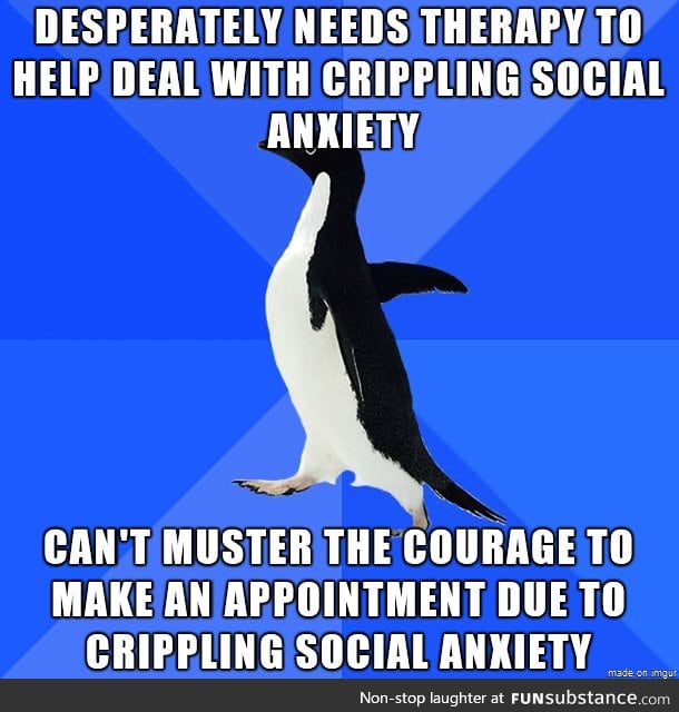This week on "Tales of Social Anxiety"