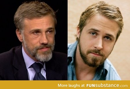 Christoph Waltz and Ryan Gosling need to play father and son in a film