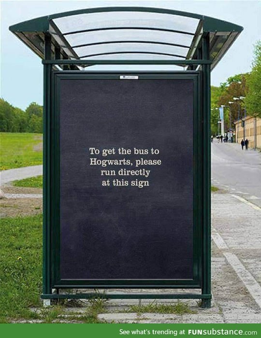 Bus to hogwarts