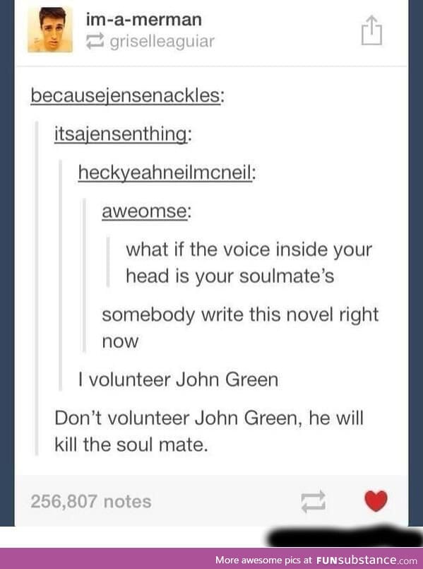 John Green Needs To Be Stopped :´(