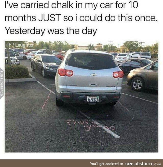 Douchebag parking