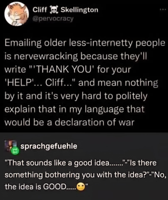 punctuation the final frontier of the generation gap