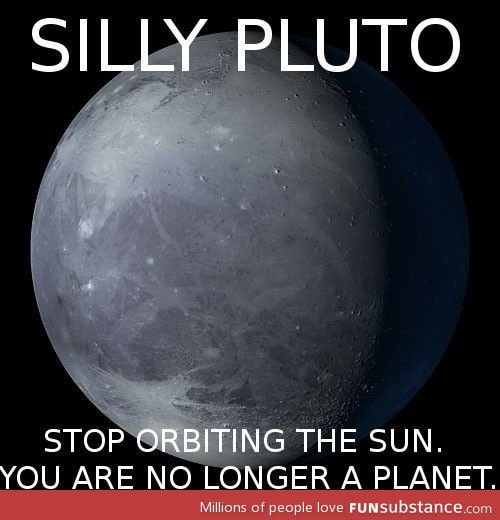 Silly pluto