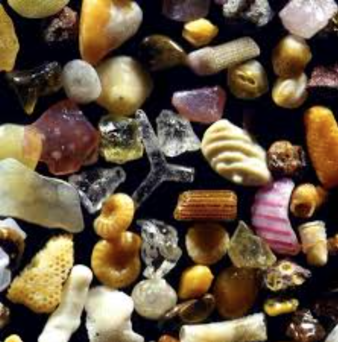 This is what sand looks like magnified 300 times