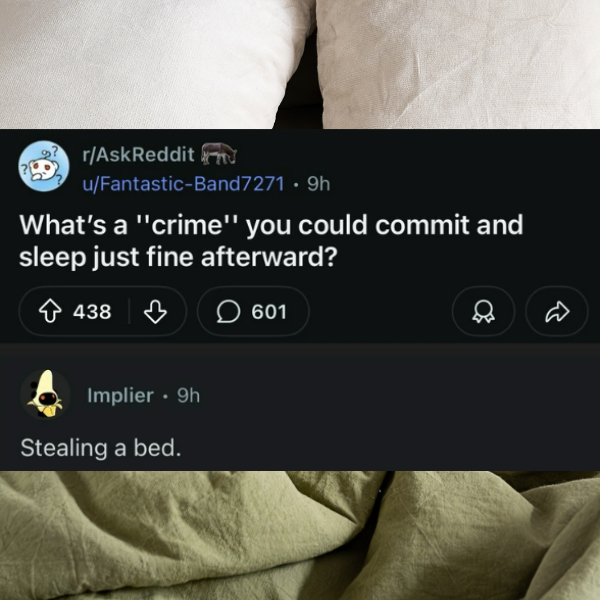 finally a crime for me