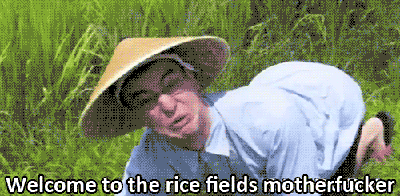 When I invite friends over and all I have to eat is a huge ass bag of rice