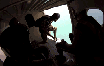 Jumping out of a perfectly good airplane is... kind of cool