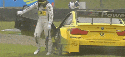 That good ol' racecar build quality
