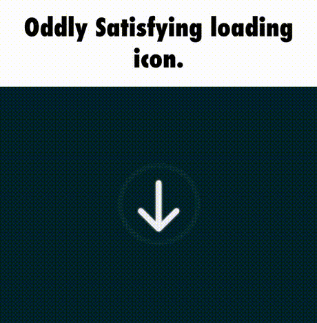 Satisfying loading icon