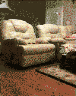 I got the chair first!