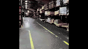 ATV warehouse drifting