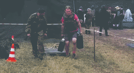 A friend of mine tried the parcours of the German Army on Wacken. At least he tried