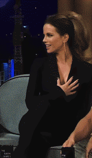 46 Year old Kate Beckinsale on James Corden