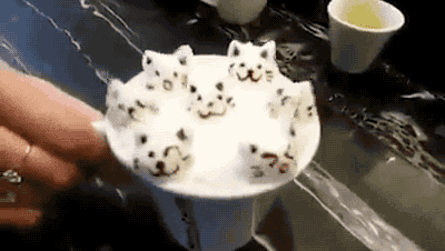 Coffee Art #21 - Foamy Fluffies