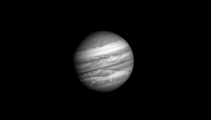 Voyager 2 approaches Jupiter. 1979