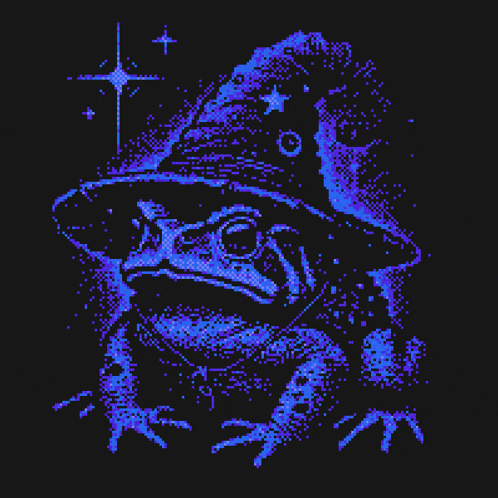 Spookposting '25 #2 - Toad Wizard