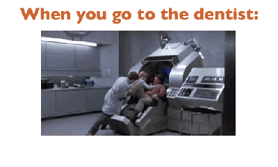 Going to the dentist