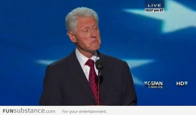 Bill Clinton's version of "Not Bad"