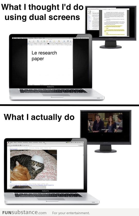 The truth about dual screens
