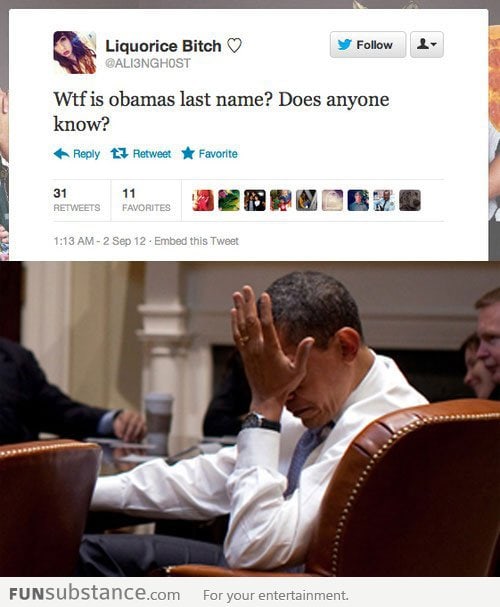 Does anyone know Obama's last name?