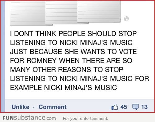 Nicki Minaj's music