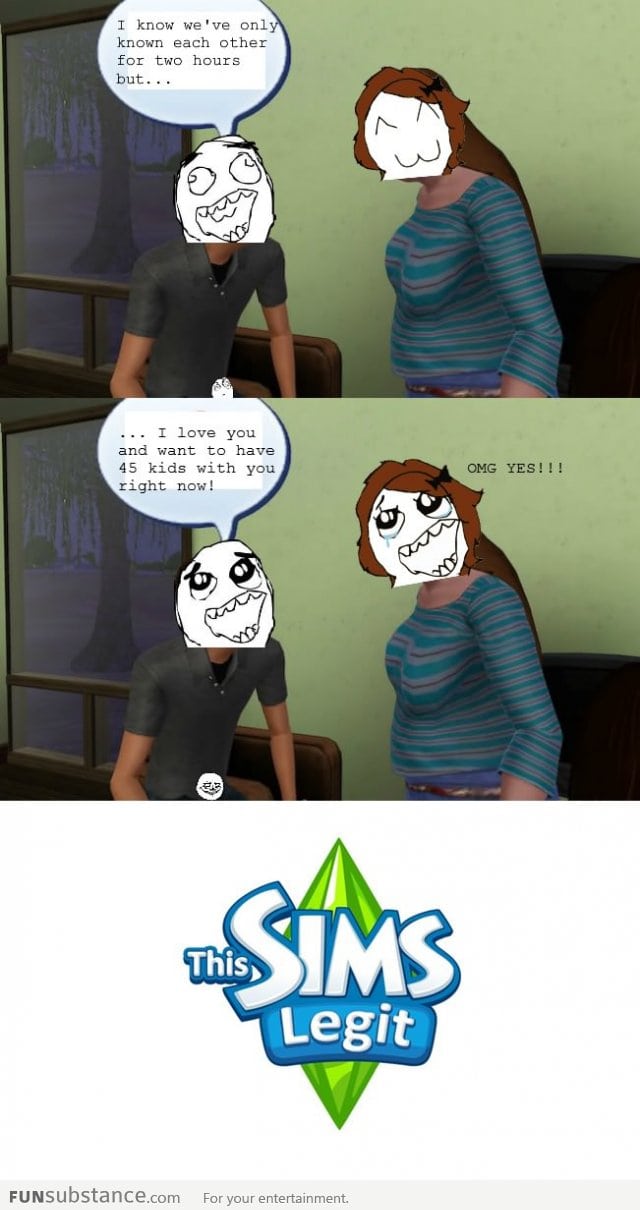 Everyday life of a Sim