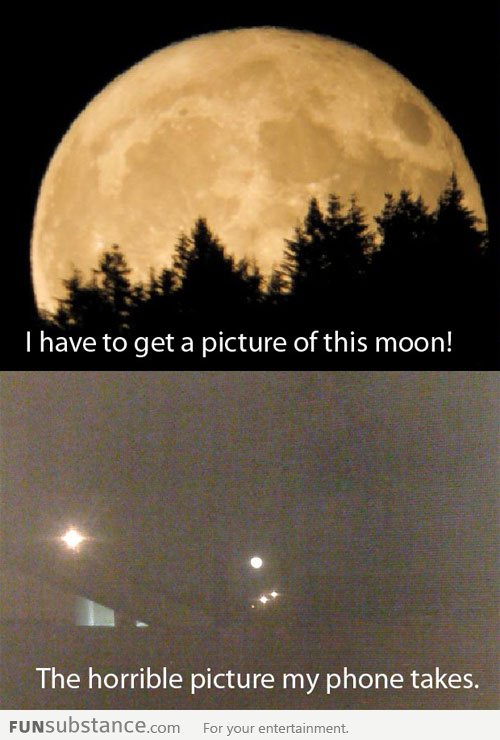 Every time I take a picture of the moon