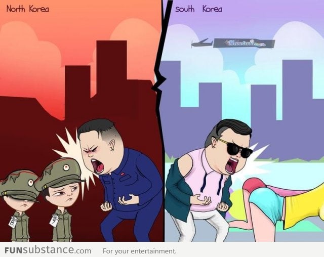 North Korea vs South Korea