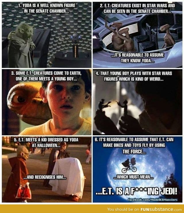E.T. is a freaking Jedi!