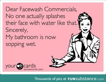 Dear Face wash Commercials