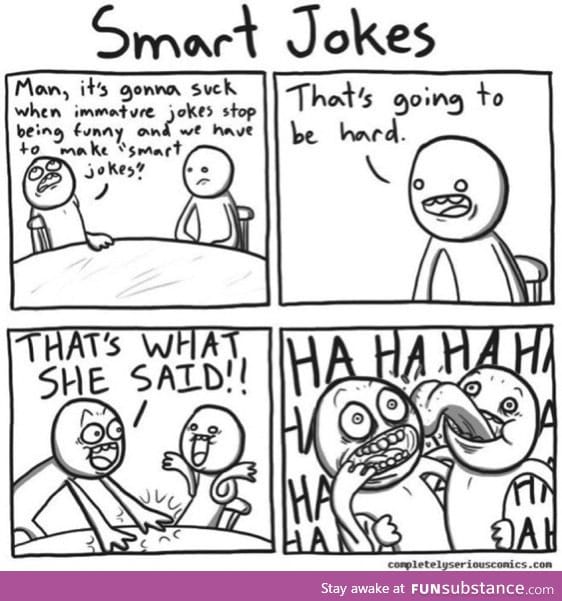 Smart jokes