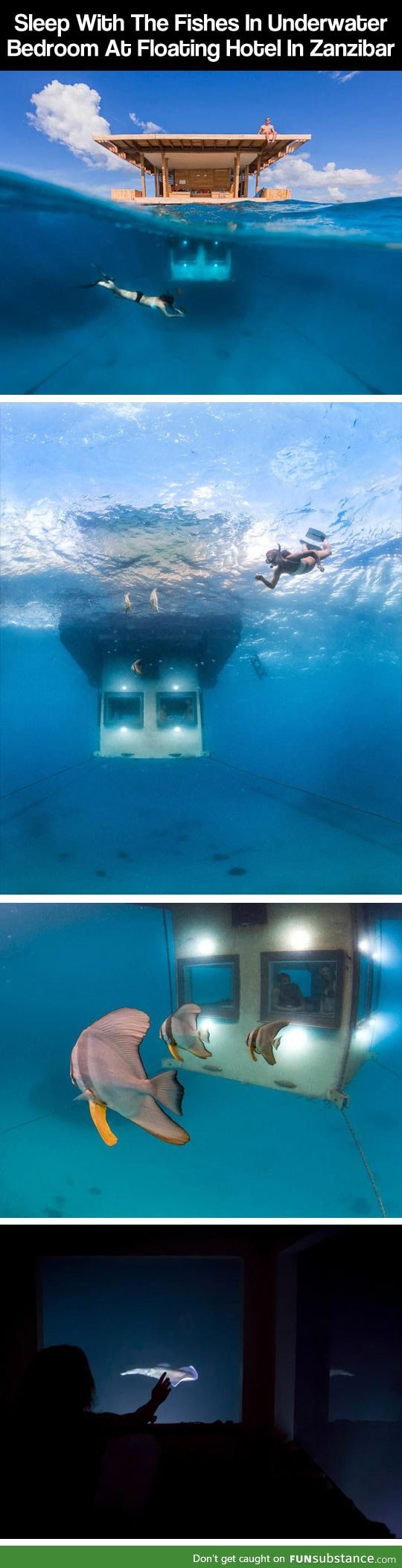 Awesome underwater bedroom