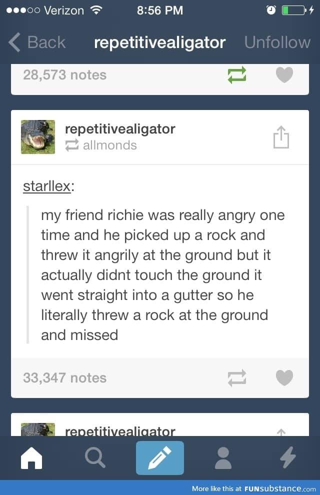 Poor richie