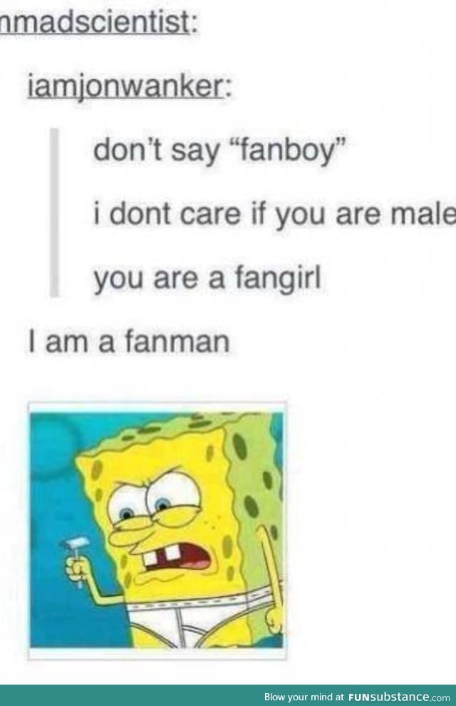 For all you guys in fandoms