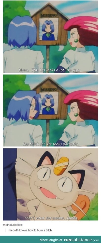 Damn, Meowth