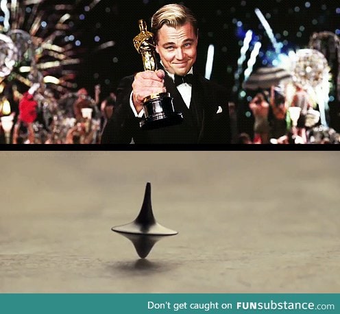 Leo's Oscar (Inception watchers will get it)