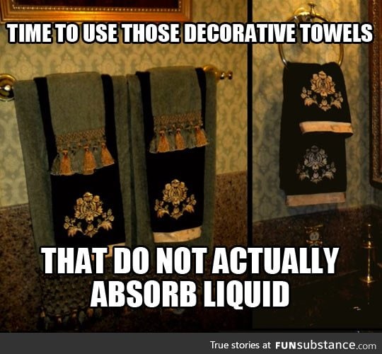 Decorative towels