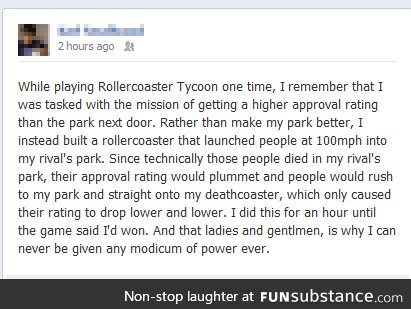 Roller coaster tycoon