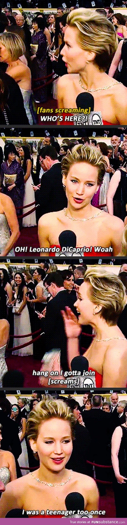 Jennifer Lawrence Was a Teenager Too