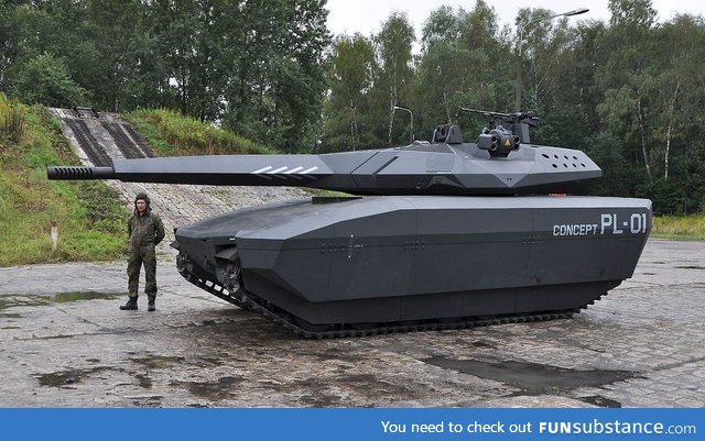 Poland has a pretty futuristic new tank