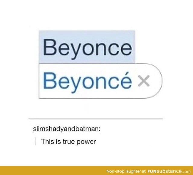 Power of Beyoncé
