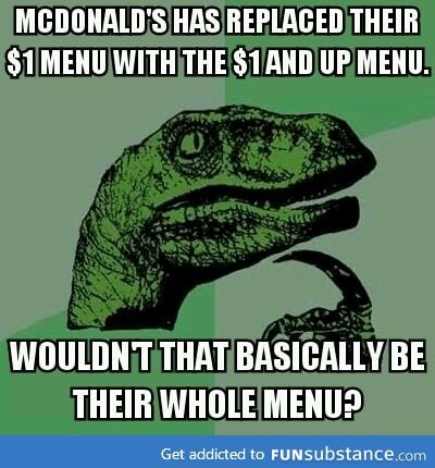 McDonald's $1 menu