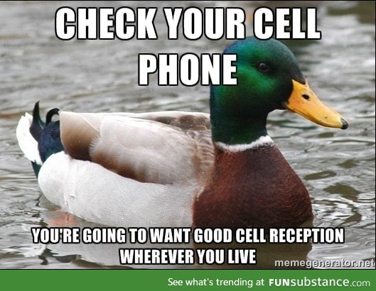 Tip for when you're house/apartment hunting