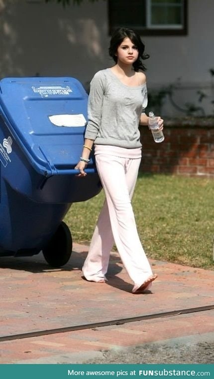 Selena Gomez taking her Discography for a walk