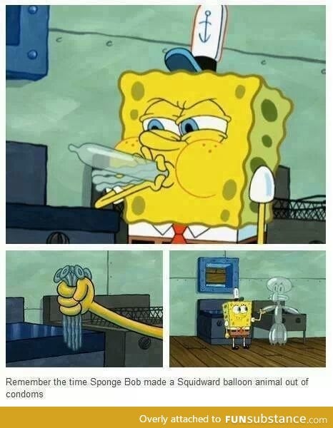 Squidward animal condom