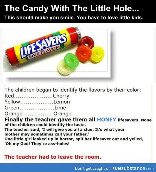 Honey lifesavers