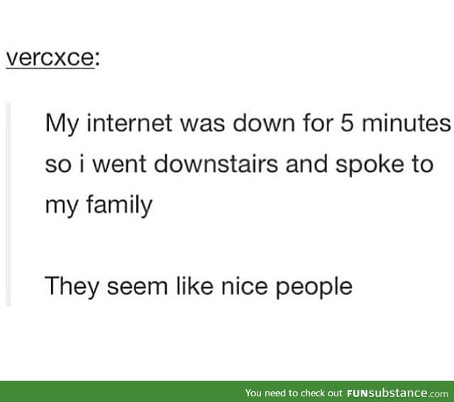 Nice people.