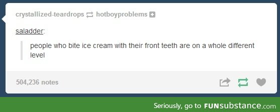 Does anybody in here do that, anyways?