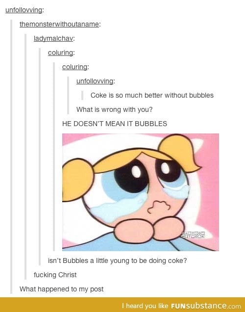 Tumblr happened.